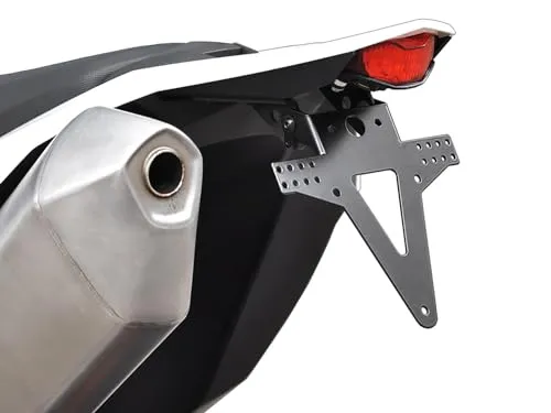 ZIEGER Kennzeichenhalter Classic für KTM 690 SMC R - Hochwertiger Kennzeichenhalter für KTM 690 SMC R, witterungsresistent und ohne TÜV-Eintragung. Verstellbarer Neigungswinkel und sportliche Optik, ideal für Motorradliebhaber.