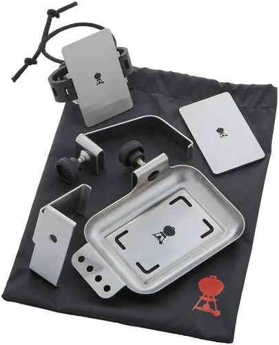 Weber Grillthermometer Halterung, 6-teiliges Montagekit für Weber Connect