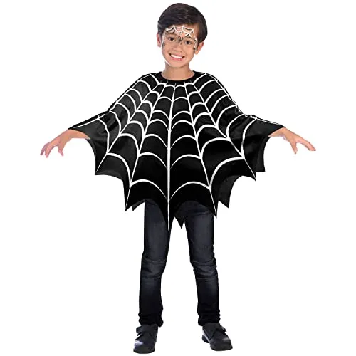 amscan (PKT) (Fix 2/1000) Spiderweb Poncho