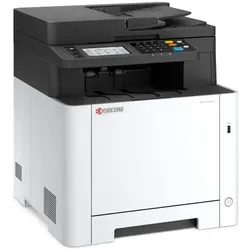 Kyocera Ecosys MA2600cfx Farblaserdrucker - Multifunktionsgerät mit Drucker, Scanner, Kopierer und Fax. Druckt bis zu 26 Seiten/Minute und unterstützt Mobile Print für schnelles Drucken von Smartphones.