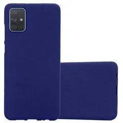 Cadorabo Schutzhülle für Samsung Galaxy A71 4G Hülle in Blau Handyhülle TPU Etui Cover Case