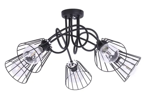 Hängender Kronleuchter 5xE27 LED