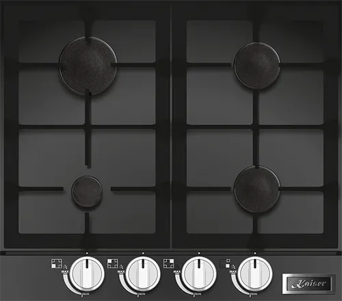 Kaiser Gas Kochfeld 60cm mit WOK-Funktion von Kaiser