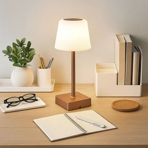 Wohnzimmerlampe Tischleuchte Nachttischleuchte Touch dimmbar LED USB Akku CCT