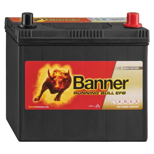 Banner 55Ah Autobatterie Running Bull 12V 460A/EN