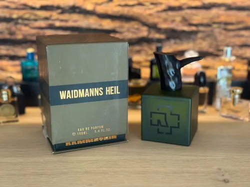 Rammstein Parfum Waidmanns Heil 100 ml - Offizielles Band Merchandise, einzigartiger Duft mit frischen Gewürzen für Herren