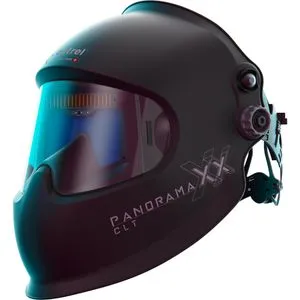 Optrel panoramaxx clt - Schwarz: Automatik Schweißhelm mit Crystal Lens Technology - Schweißerhelm mit 5 Lichtbogensensoren und automatischem Verdunkelungsfilter für optimalen Schutz und Sicht. Ideal für professionelle Anwendungen.