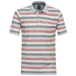 Redmond NOS POLO SHIRT WASH 19 XL - Herren Poloshirt aus hochwertigem Jersey, gestreift und kurzärmlig. Ideal für lässige Anlässe und bequem im Pflegeaufwand.