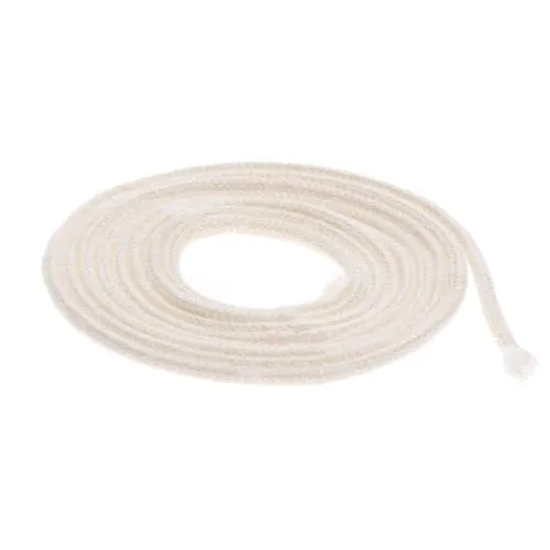 NKlaus Baumwolle Docht 1,5mm Ø – 1m Runddocht für Öllampen, Ersatzdocht für Öllaternen, saugstark & geflochten 16522