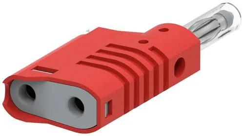 Electro PJP 1089-CD1-R Bananenstecker Stecker, gerade Stift-Ø: 4mm Rot 1St.