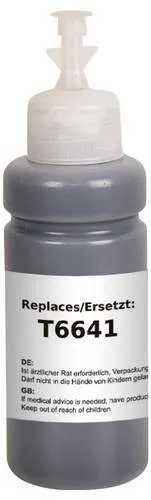 Renkforce Nachfülltinte ersetzt Epson T6641 Kompatibel Schwarz 100ml RF-EINKT6641BK RF-6728546