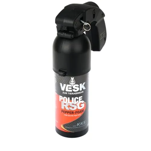 Profi Pfefferspray RSG Police Schaum 400 ml Pepper Foam Abwehrspray
