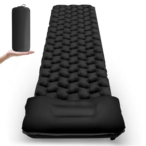 Sundom Ultraleichte Aufblasbare Isomatte mit Kissen von Sundom