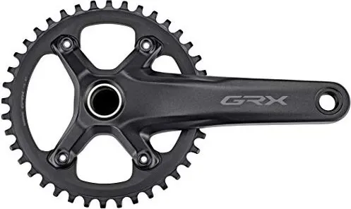 Shimano GRX FC-RX600 Kurbel 170 mm 40 Zähne - Fahrradkurbeln für Gravel-Bikes, optimierte Kettenlinie für mehr Reifenfreiheit und 1-fach Antrieb für zuverlässige Leistung im Gelände.
