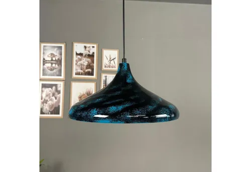 Bamyum Pendelleuchte 35 cm in blau von Bamyum