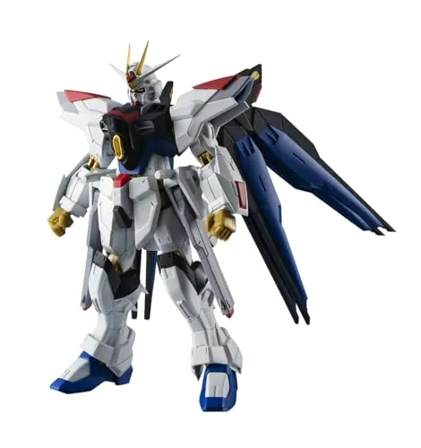 TAMASHII NATIONS – Mobile Suit Gundam Seed Freedom – ZGMF/A-262B Strike Freedom Gundam Type II - Detailreiche 15 cm Actionfigur des Strike Freedom Gundam Type-2 aus Mobile Suit Gundam Seed Freedom. Inklusive Zubehör wie Strahlsäbel und austauschbare Arme für kreative Spielmöglichkeiten.