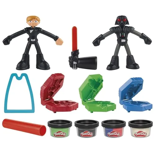 Play-Doh Star Wars Galaktische Knet-Abenteuer Action-Figurenset (10 cm)