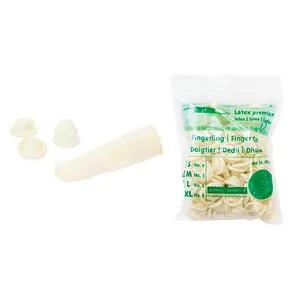 Produktbild Meditrade unisex Fingerlinge beige Größe S, 100 St.