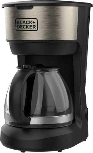Black & Decker BXCO600E Kaffeemaschine - Kaffeemaschine für 6 Tassen mit warmhaltender Funktion und waschbarem Filter. Ideal für den täglichen Kaffeegenuss in Ihrer Küche.