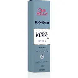 Wella BlondorPlex Cream Toner /97 - 60 ml - Wella BlondorPlex Cream Toner für schnelles Tönen von aufgehelltem Haar. Mit fortschrittlicher Plex-Technologie für zuverlässige Farbausgleich und glänzendes Blond in nur 5 Minuten. Ideal für die professionelle Anwendung.