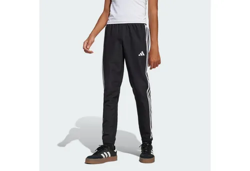 adidas Kinder Tiro25 Essentials Hose - Größe 152, schwarz - Jeans & Freizeithosen mit AEROREADY Technologie für optimale Feuchtigkeitsregulierung bei aktiven Freizeitaktivitäten.