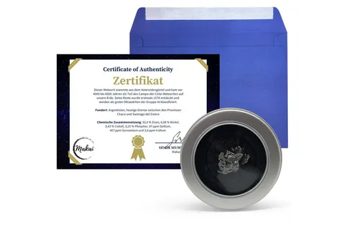 Makai Edelstein Eisenmeteorit Sternschnuppe von Makai