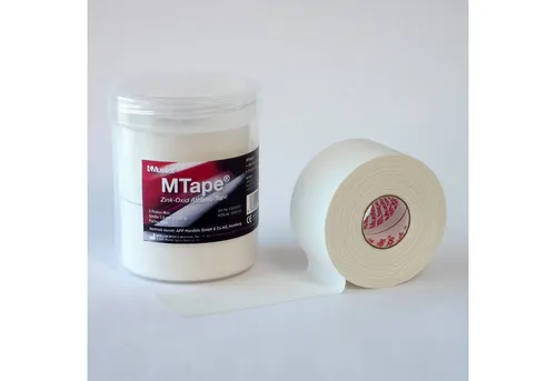 Mueller Sports Medicine Kinesiologie-Tape M TAPE weiß (2-St) Sporttape, 3 Größen