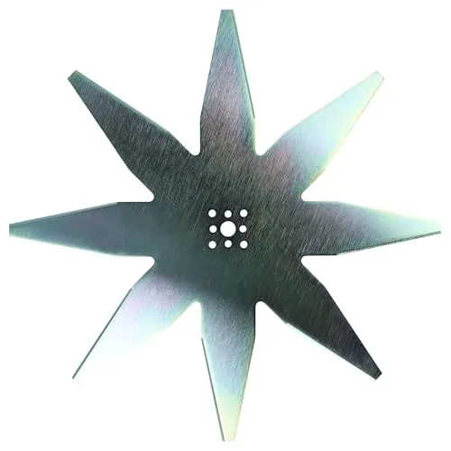 vhbw Ersatz-Messer kompatibel mit Zuccetti Ambrogio L85 Elite, L400, L250, L210, L200 Rasenmäher - Ersatzklinge Silber, Edelstahl (rostfrei)