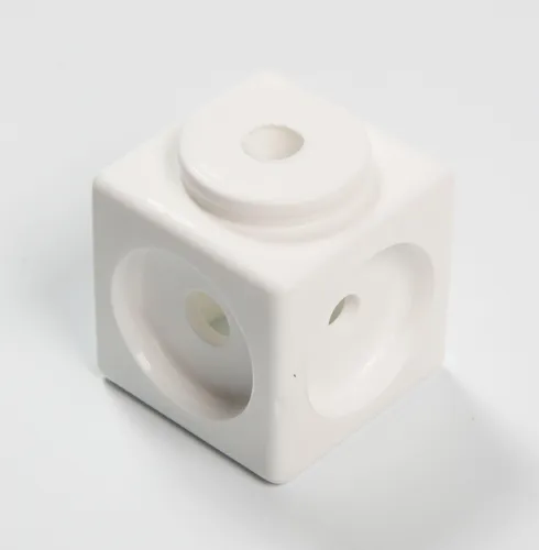 Dick-System, 100 Steckwürfel weiß Kantenlänge 1,7 cm