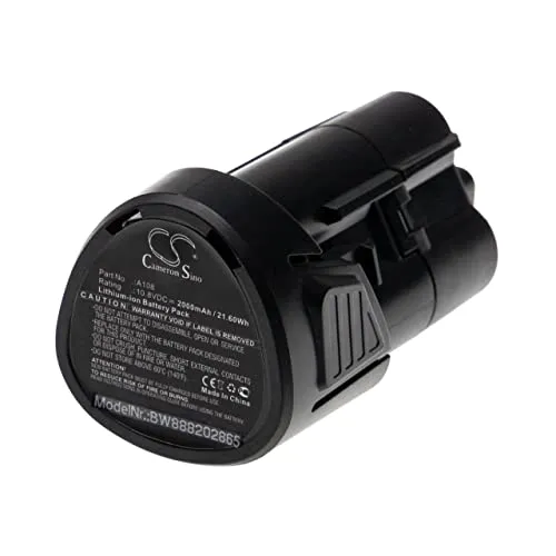 vhbw Akku kompatibel mit Kress 108 ALS 2.0 SST L Elektrowerkzeug (2000 mAh, Li-Ion, 10,8 V)