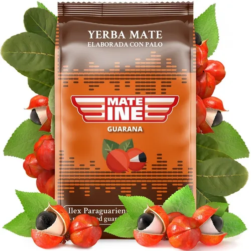 Produktbild Yerba Mate Tee Mateine Guarana 500g