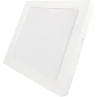 Produktbild LUXULA LED Aufbauleuchte 18W IP44-Geschützt 1800lm Lichtfarbe Einstellbar CCT Deckenleuchte Eckig 226x35mm Badezimmerlampe Weiß