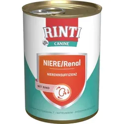 Rinti Hundenassfutter Canine Niere/Renal Rind | 12x 400g