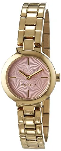 Esprit Damen-Armbanduhr April Analog Quarz Edelstahl beschichtet ES107212005