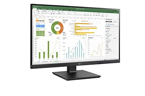 LG 27BN650Y-B 27 Zoll Full HD Monitor - 27 Zoll Full HD Monitor mit IPS-Panel für brillante Farben aus jedem Blickwinkel, ideal für Arbeit und Gaming. Inklusive ergonomischem Standfuß und Flicker Safe für augenschonendes Arbeiten.