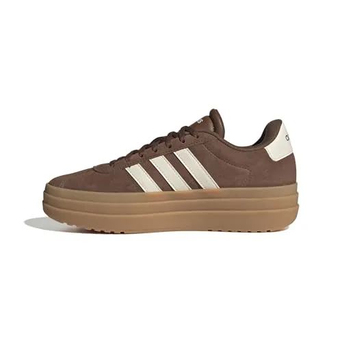 adidas VL COURT BOLD Plateausneaker Beige/Braun 41 1/3 EU in beige von adidas