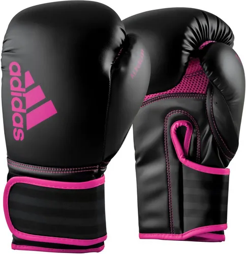 adidas Performance Boxhandschuhe Hybrid 80, pink/schwarz - Handschuhe für Boxsportler, ausgestattet mit AEROREADY für optimale Feuchtigkeitsregulierung und idealer Passform durch Klettverschluss.