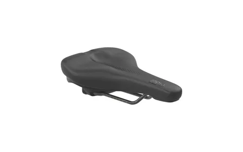 SQLAB Trekking Sattel Mod. 602 Ergolux Active 2.1 Unisex | schwarz - Sattel für Trekking, bietet optimalen Komfort und Unterstützung für lange Fahrten, perfekt für Unisex-Nutzung.