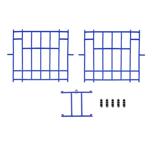 Zellengitter Kunststoff - blau 78 x 34 cm