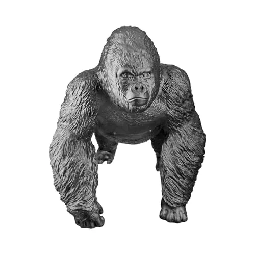Casablanca Gorilla Skulptur von Gilde - 42 cm schwarz - Figuren & Skulpturen - Stilvolle Gorilla Skulptur aus Kunstharz, ideal als dekoratives Highlight für jedes Zuhause.