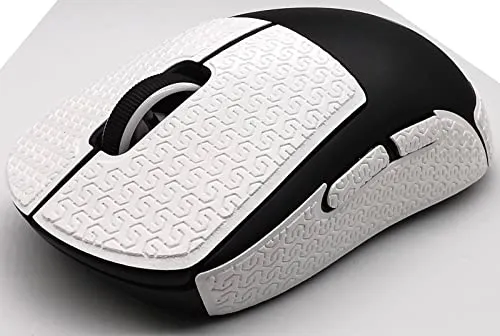 Corepad Soft Grips - Selbstklebende vorgeschnittene Anti-Rutsch Aufkleber für PC Gaming Mäuse (White, Logitech G PRO X Superlight)