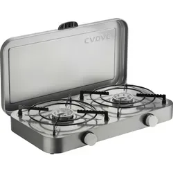 Cadac 2-Cook Classic Stove Gaskocher - Küche, Haushalt & Wohnen - Leistungsstarker Gaskocher mit 2 Brennern und 4 kW für effizientes Kochen im Freien, ideal für Camping und Gartenpartys.