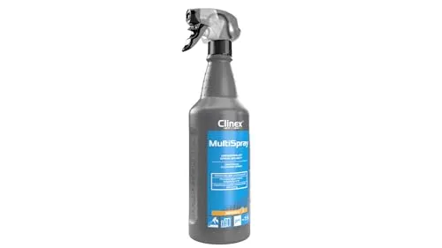 CLINEX Multi Spray, Universal Spray, All-Purpose, Multi-Surface Cleaner, Daily Use, Cleaning, Removes Dust, Home, Office, Mango, 1 L