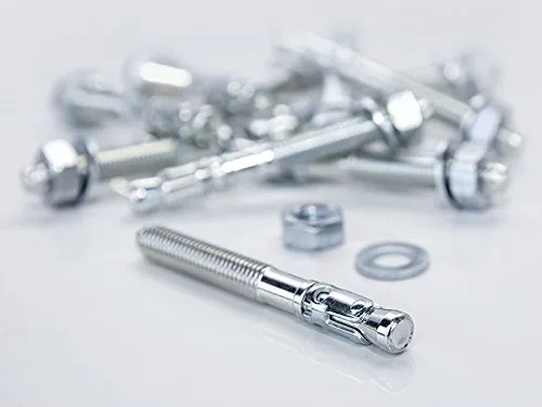 Zaundirekt 25x Schwerlastdübel M10 x 90mm - Verzinkte Schwerlastanker aus Stahl M10, L=90mm, Gewindelänge 50mm