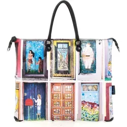 Gabs Leder Schultertasche G3 Plus Holiday Bag Liberty bunt von Gabs