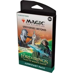 Magic: The Gathering The Lord of the Rings: Tales of Middle-Earth Jumpstart-Booster 2-Pack Blister Englisch - Entdecke Mittelerde mit dem Jumpstart-Booster 2er-Pack aus „The Lord of the Rings: Tales of Middle-Earth“. Sofort spielbare Decks für spannende Matches ohne Deckbuilding. Ideal für Neueinsteiger und schnelle Spiele!