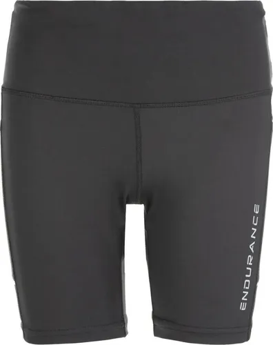 ENDURANCE Funktionstights Energy V2 W Short Tights - Kurze Funktions-Tights aus 81 % recyceltem Polyester und 19 % Elasthan, ideal für sportliche Aktivitäten. Hoher Tragekomfort und optimale Bewegungsfreiheit in Größe 36 und Farbe Schwarz.