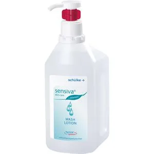 Schülke Seife sensiva Wash Lotion hyclick System, Waschlotion, parfümfrei, Pumpspender, 1 Liter
