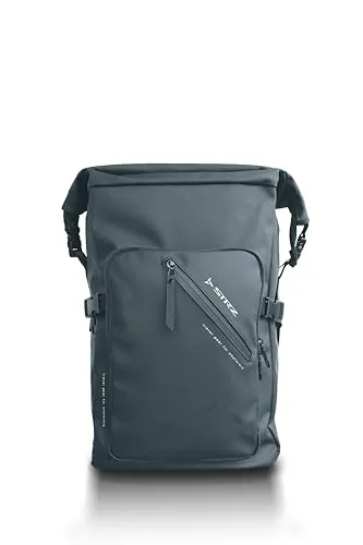 Polestream Strz by Amsterdam Daypack mit Laptopfach - Daypack mit 50 cm Laptopfach, stylisch in grau und ideal für Schule, Arbeit oder Reisen.