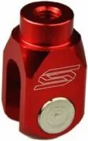 SCAR Aluminium-Bügel zum Einstellen der Hinterradbremse rot